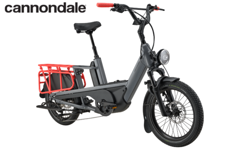 image d'un vélo électrique cannondale cargowagen 2 de profil